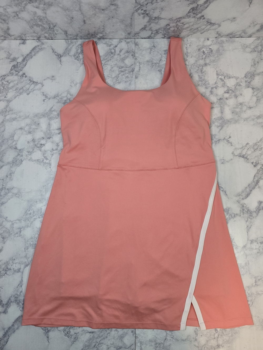 Xersion Coral EverUltra-Lite Regular Fit Dress Large Active Dress With Shorts